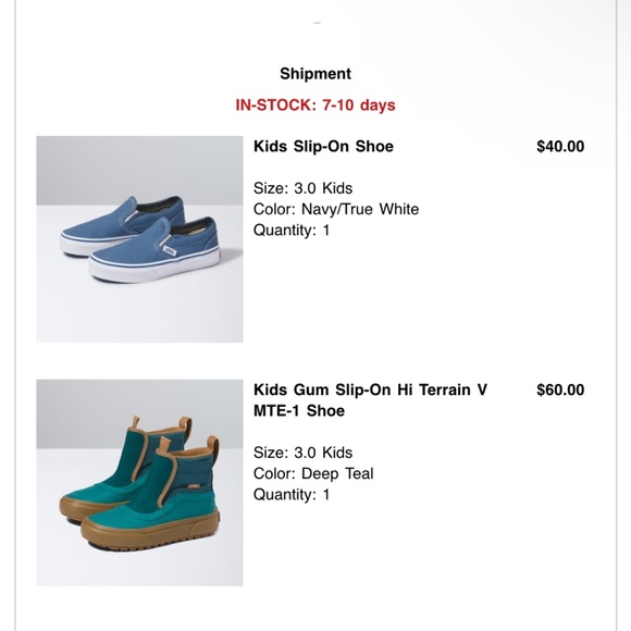 Vans big boys winter boots. Size 3. - Picture 2 of 5